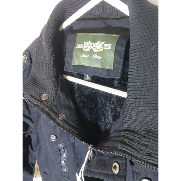 Rong Yu Black Trendsetter Jacket, Large - Picture 3 of 8